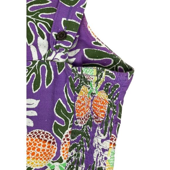 Patagonia Pataloha Dress Ulu Paradise Light Acai Size 2 Hawaiian Tropical Print - Picture 12 of 15